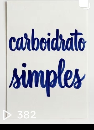 Carboidrato simples